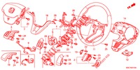 STEERING WHEEL ( 0C199999)  for Honda CR-V 2.0 COMFORT 5 Doors 6 speed manual 2012