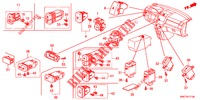 SWITCH (LH) for Honda CR-V 2.0 COMFORT 5 Doors 6 speed manual 2012