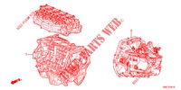 ENGINE ASSY./TRANSMISSION  ASSY. (2.0L) for Honda CR-V 2.0 COMFORT 5 Doors 5 speed automatic 2012