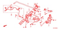 REAR LOWER ARM/RADIUS ROD  for Honda CR-V 2.0 COMFORT 5 Doors 5 speed automatic 2012