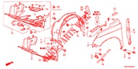 FRONT FENDERS  for Honda CR-V 2.0 ELEGANCE 5 Doors 6 speed manual 2012