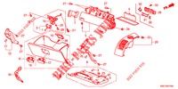 INSTRUMENT GARNISH (COTE DE PASSAGER) (LH) for Honda CR-V 2.0 ELEGANCE 5 Doors 6 speed manual 2012