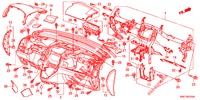 INSTRUMENT PANEL UPPER (LH) for Honda CR-V 2.0 ELEGANCE 5 Doors 6 speed manual 2012