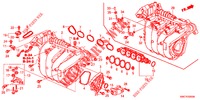 INTAKE MANIFOLD (2.0L) for Honda CR-V 2.0 ELEGANCE 5 Doors 6 speed manual 2012