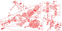 REAR DIFFERENTIAL/MOUNT  for Honda CR-V 2.0 ELEGANCE 5 Doors 6 speed manual 2012