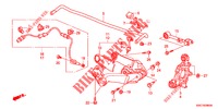 REAR LOWER ARM/RADIUS ROD  for Honda CR-V 2.0 ELEGANCE 5 Doors 6 speed manual 2012