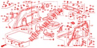 REAR SIDE LINING (2D)  for Honda CR-V 2.0 ELEGANCE 5 Doors 6 speed manual 2012