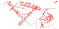 REAR WINDSHIELD WIPER  for Honda CR-V 2.0 ELEGANCE 5 Doors 6 speed manual 2012