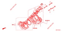 THROTTLE BODY (2.0L) for Honda CR-V 2.0 ELEGANCE 5 Doors 6 speed manual 2012