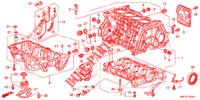 CYLINDER BLOCK/OIL PAN (2.0L) for Honda CR-V 2.0 ELEGANCE 5 Doors 5 speed automatic 2012