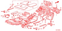 FLOOR MAT/INSULATOR  for Honda CR-V 2.0 ELEGANCE 5 Doors 5 speed automatic 2012