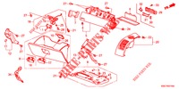 INSTRUMENT GARNISH (COTE DE PASSAGER) (LH) for Honda CR-V 2.0 ELEGANCE 5 Doors 5 speed automatic 2012