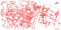 INSTRUMENT PANEL UPPER (LH) for Honda CR-V 2.0 ELEGANCE 5 Doors 5 speed automatic 2012