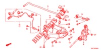 REAR LOWER ARM/RADIUS ROD  for Honda CR-V 2.0 ELEGANCE 5 Doors 5 speed automatic 2012