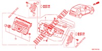 AUDIO UNIT  for Honda CR-V 2.0 EXECUTIVE 5 Doors 6 speed manual 2012