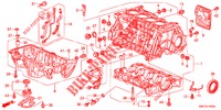 CYLINDER BLOCK/OIL PAN (2.0L) for Honda CR-V 2.0 EXECUTIVE 5 Doors 6 speed manual 2012
