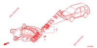 FOG LAMP (2) for Honda CR-V 2.0 EXECUTIVE 5 Doors 6 speed manual 2012
