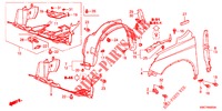 FRONT FENDERS  for Honda CR-V 2.0 EXECUTIVE 5 Doors 6 speed manual 2012