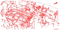 INSTRUMENT PANEL UPPER (LH) for Honda CR-V 2.0 EXECUTIVE 5 Doors 6 speed manual 2012