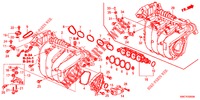 INTAKE MANIFOLD (2.0L) for Honda CR-V 2.0 EXECUTIVE 5 Doors 6 speed manual 2012