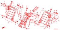 REAR SEAT COMPONENTS (1) for Honda CR-V 2.0 EXECUTIVE 5 Doors 6 speed manual 2012