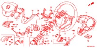 STEERING WHEEL ( 0C199999)  for Honda CR-V 2.0 EXECUTIVE 5 Doors 6 speed manual 2012
