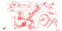 BRAKE MASTER CYLINDER/MAS TER POWER (LH) (1) for Honda CR-V 2.0 S 5 Doors 6 speed manual 2012