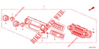 HEATER CONTROL (LH) for Honda CR-V 2.0 S 5 Doors 6 speed manual 2012