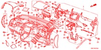 INSTRUMENT PANEL UPPER (LH) for Honda CR-V 2.0 S 5 Doors 6 speed manual 2012