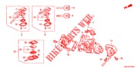 KEY CYLINDER COMPONENTS  for Honda CR-V 2.0 S 5 Doors 6 speed manual 2012