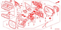 MIRROR/SUNVISOR  for Honda CR-V 2.0 S 5 Doors 6 speed manual 2012