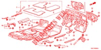 FLOOR MAT/INSULATOR  for Honda CR-V 2.0 S 5 Doors 5 speed automatic 2012