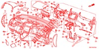 INSTRUMENT PANEL UPPER (LH) for Honda CR-V 2.0 S 5 Doors 5 speed automatic 2012