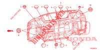 GROMMET (INFERIEUR) for Honda CR-V 2.0 COMFORT 5 Doors 6 speed manual 2013
