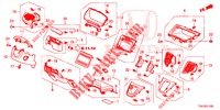 INSTRUMENT GARNISH (COTE DE CONDUCTEUR) (LH) for Honda CR-V 2.0 COMFORT 5 Doors 6 speed manual 2013