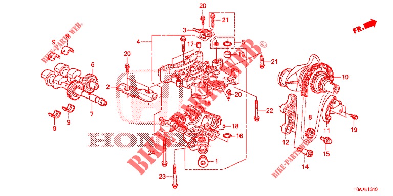 BALANCER SHAFT (2.0L) for Honda CR-V 2.0 COMFORT 5 Doors 6 speed manual 2013