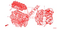 ENGINE ASSY./TRANSMISSION  ASSY. (2.0L) for Honda CR-V 2.0 COMFORT 5 Doors 5 speed automatic 2013