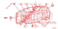 GROMMET (INFERIEUR) for Honda CR-V 2.0 COMFORT 5 Doors 5 speed automatic 2013
