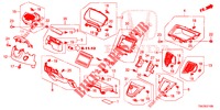 INSTRUMENT GARNISH (COTE DE CONDUCTEUR) (LH) for Honda CR-V 2.0 COMFORT 5 Doors 5 speed automatic 2013