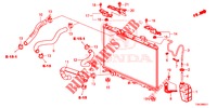RADIATOR HOSE/RESERVE TAN K (2) for Honda CR-V 2.0 COMFORT 5 Doors 5 speed automatic 2013