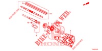 REAR WINDSHIELD WIPER  for Honda CR-V 2.0 COMFORT 5 Doors 5 speed automatic 2013