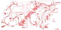AIR CONDITIONER (FLEXIBLES/TUYAUX) (2.0L/2.4L) (LH) for Honda CR-V 2.0 ELEGANCE 5 Doors 6 speed manual 2013