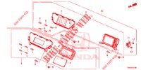 CENTER DISPLAY (LH) for Honda CR-V 2.0 ELEGANCE 5 Doors 6 speed manual 2013