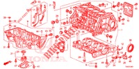 CYLINDER BLOCK/OIL PAN (2.0L) for Honda CR-V 2.0 ELEGANCE 5 Doors 6 speed manual 2013