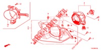FOG LAMP  for Honda CR-V 2.0 ELEGANCE 5 Doors 6 speed manual 2013