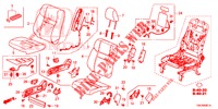 FRONT SEAT/SEATBELTS (D.) for Honda CR-V 2.0 ELEGANCE 5 Doors 6 speed manual 2013