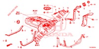 FUEL FILLER PIPE (2.0L) (2.4L) for Honda CR-V 2.0 ELEGANCE 5 Doors 6 speed manual 2013