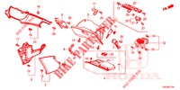 INSTRUMENT GARNISH (COTE DE PASSAGER) (LH) for Honda CR-V 2.0 ELEGANCE 5 Doors 6 speed manual 2013
