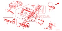 NAVI ATTACHMENT KIT  for Honda CR-V 2.0 ELEGANCE 5 Doors 6 speed manual 2013
