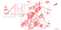 OIL PUMP (2.0L) for Honda CR-V 2.0 ELEGANCE 5 Doors 6 speed manual 2013
